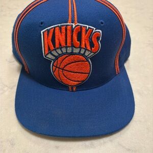 Mitchell & Ness Blue and Orange Kids Hat